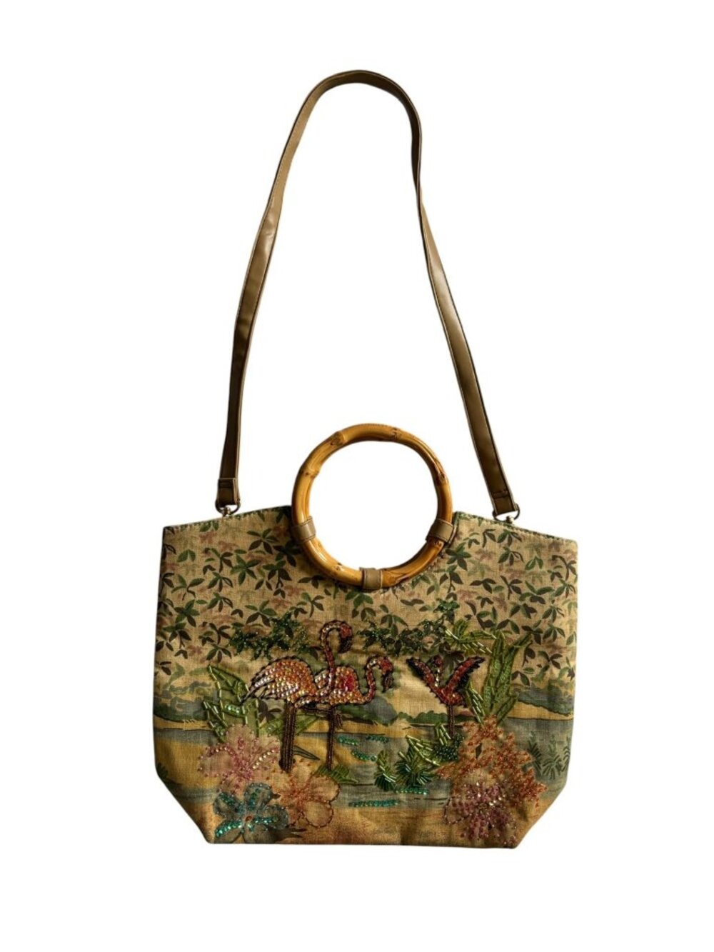 Marlo Women's Flamingo Paradise Handbag